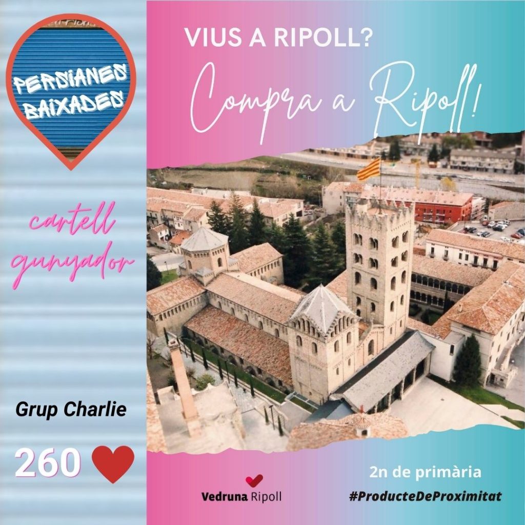 Cartell del grup charlie del concurs de cartells