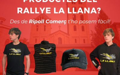 Vols guanyar productes del Rallye la Llana? Des de Ripoll Comerç t’ho posem fàcil!